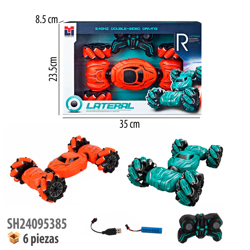 CARRO CON CONTROL REMOTO RECARGABLE