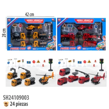 SET CAMION BOMBEROS FRICCION