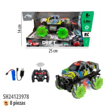 CAMIONETA CON CONTROL REMOTO RECARGABLE