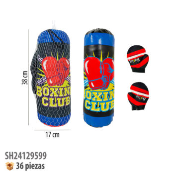 COSTAL DE BOX CON GUANTES