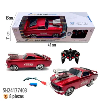CARRO CON CONTROL REMOTO RECARGABLE