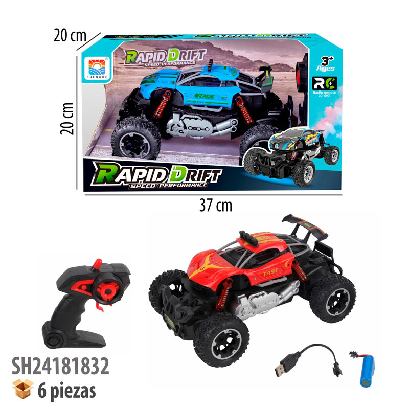 CAMIONETA CON CONTROL REMOTO RECARGABLE