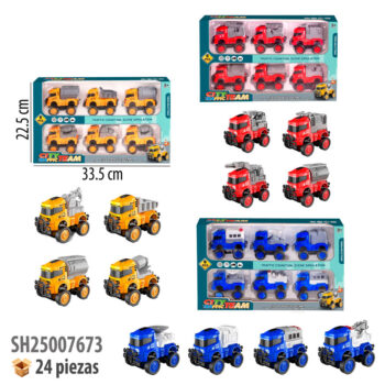 VEHICULOS 6 PIEZASFRICCION