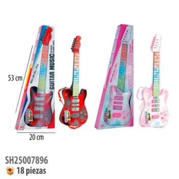 GUITARRA CON LUZ Y SONIDO