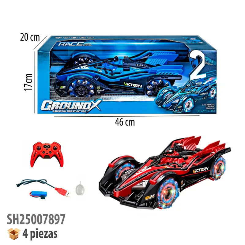 CARRO CON CONTROL REMOTO RECARGABLE