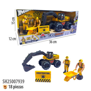 CAMION CONSTRUCCION CON ACCESORIOS