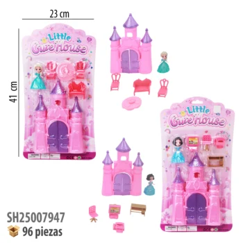 CASA DE MUÑECAS CON ACCESORIOS