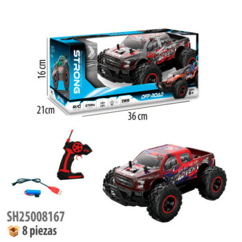 CARRO CON CONTROL REMOTO RECARGABLE