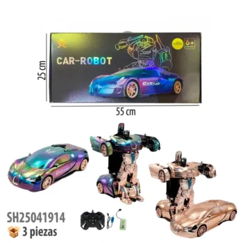 CARRO CON CONTROL REMOTO RECARGABLE