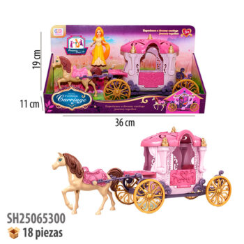 CARRUAJE CON ACCESORIOS