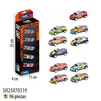 CARRITOS DE METAL 5 PIEZAS