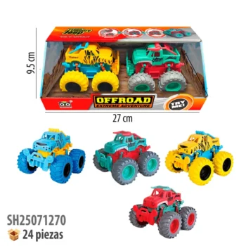 CARROS FRICCION 2 PIEZAS