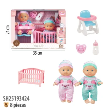 MUÑECA CON ACCESORIOS