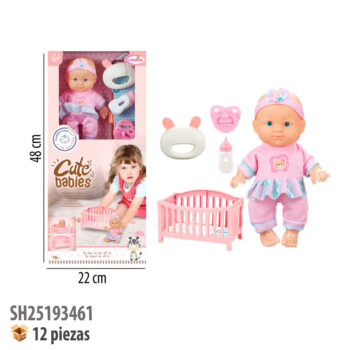 MUÑECA CON ACCESORIOS