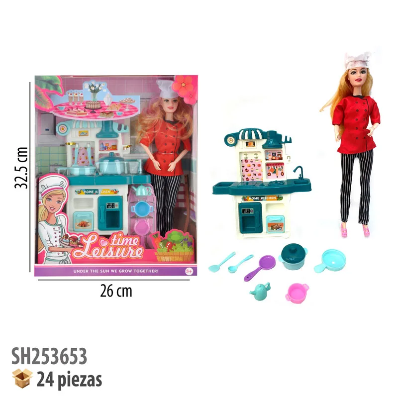 MUÑECA CON ACCESORIOS