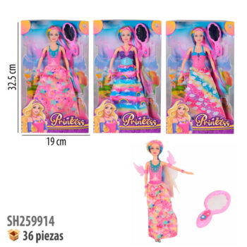 MUÑECA CON ACCESORIOS