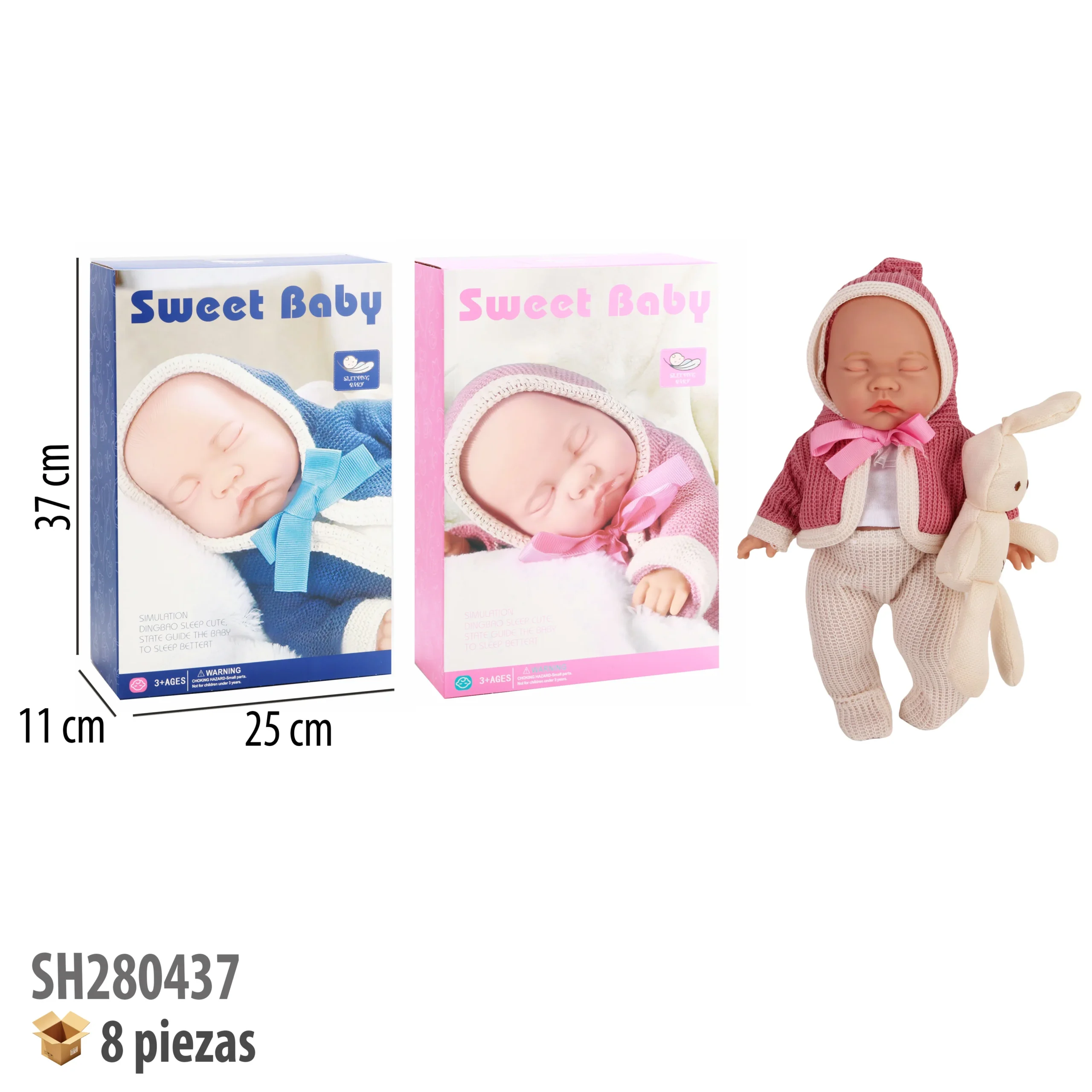 MUÑECA CON ACCESORIOS