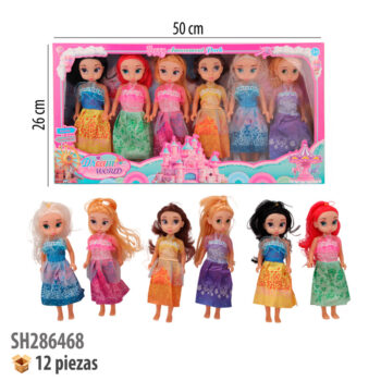 MUÑECA 6 PIEZAS