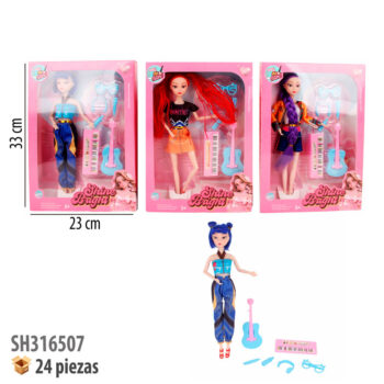 MUÑECA CON ACCESORIOS