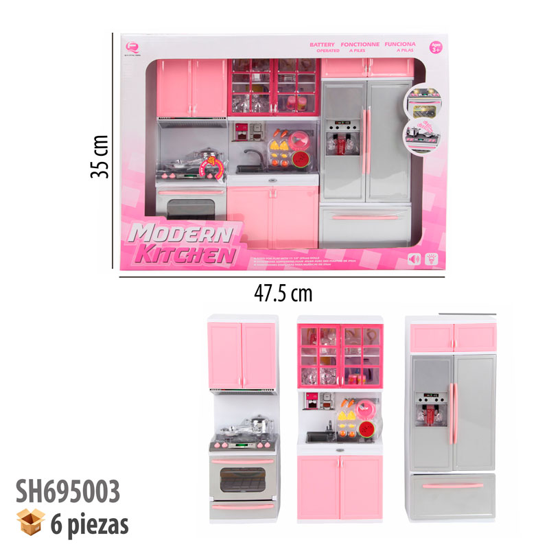 JUEGO DE COCINA CON LUZ Y SONIDO