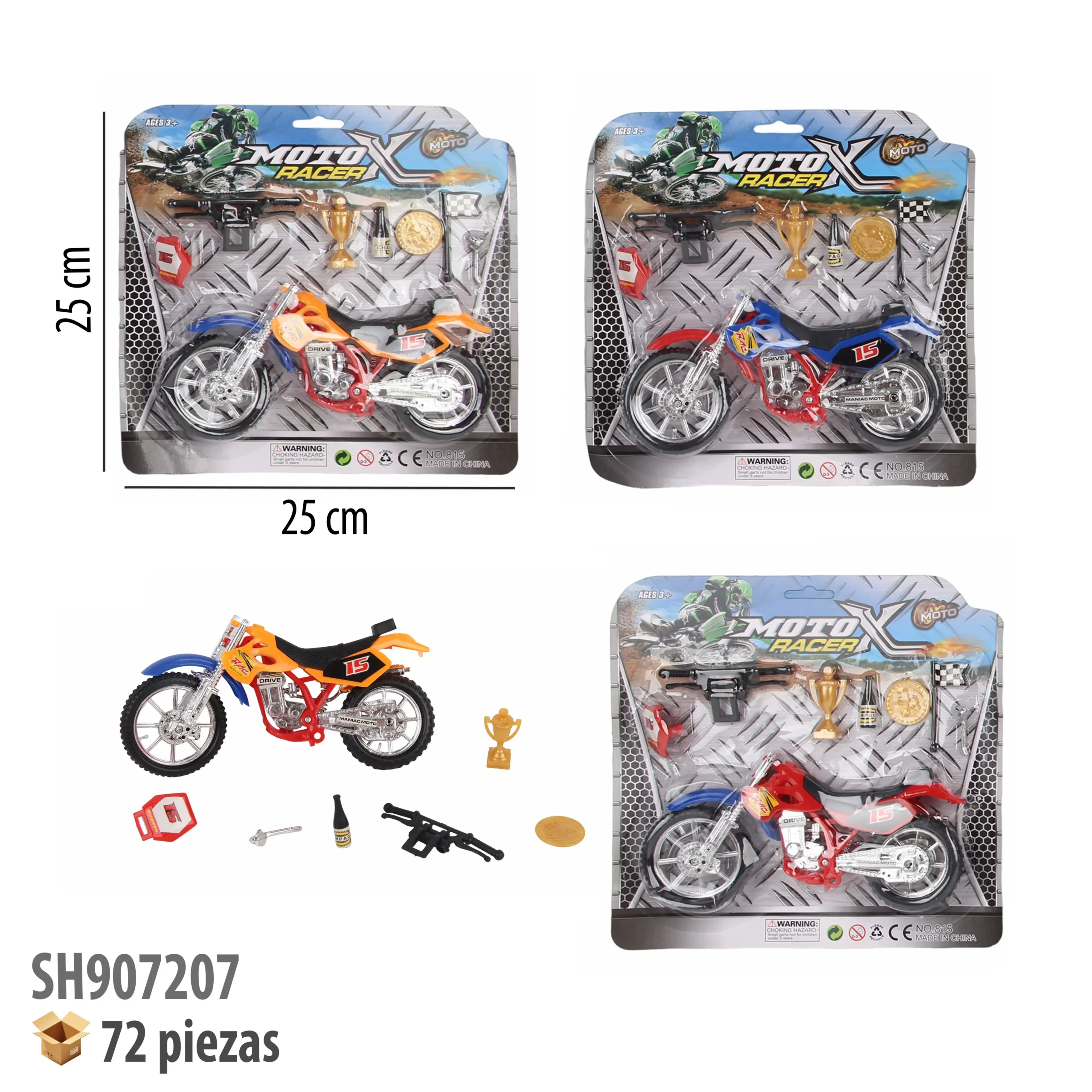 MOTOCICLETA ARMABLE