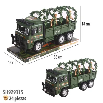 CAMION MILITAR FRICCION