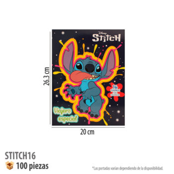 LIBRO PARA COLOREAR 16 PGS STITCH