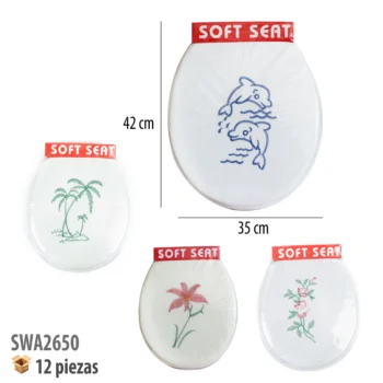 ASIENTO DE BAÑO BORDADO