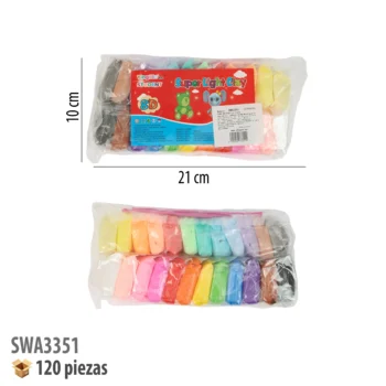 FOAMY MOLDEABLE 24 PIEZAS