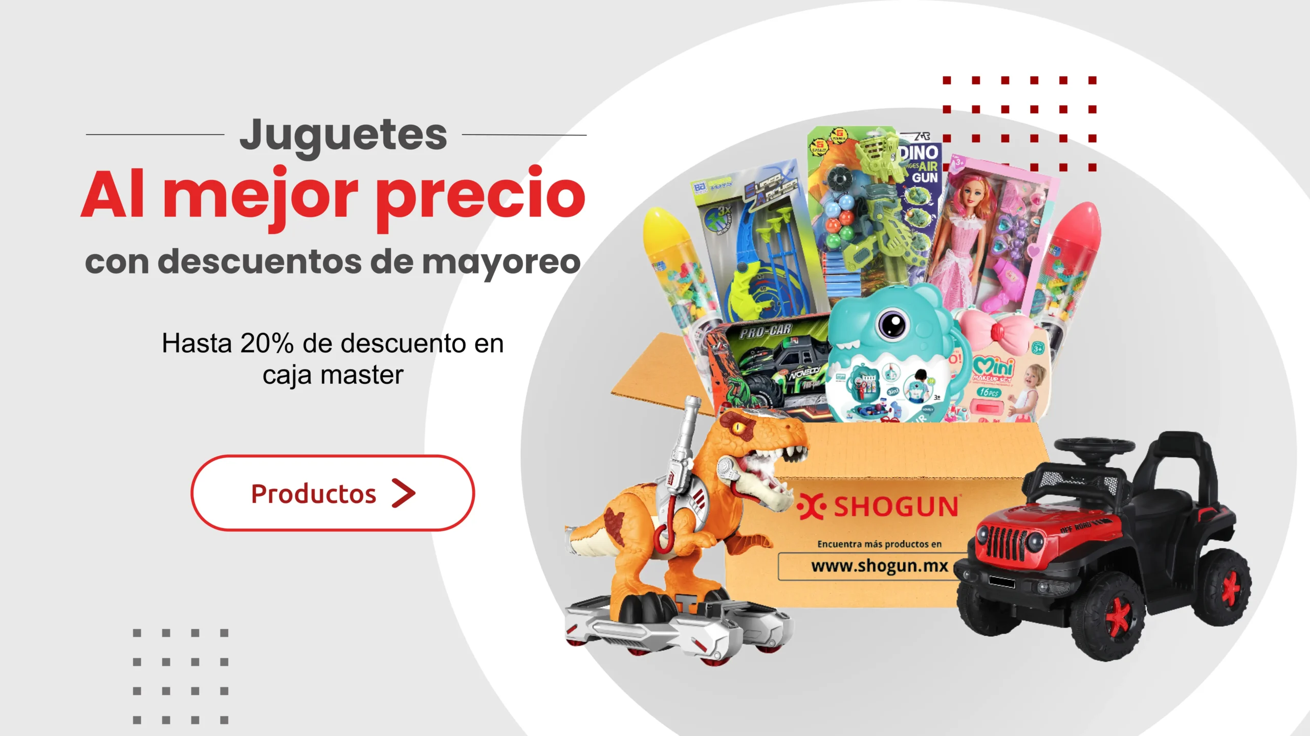 Shogun Tienda de Juguetes por mayoreo