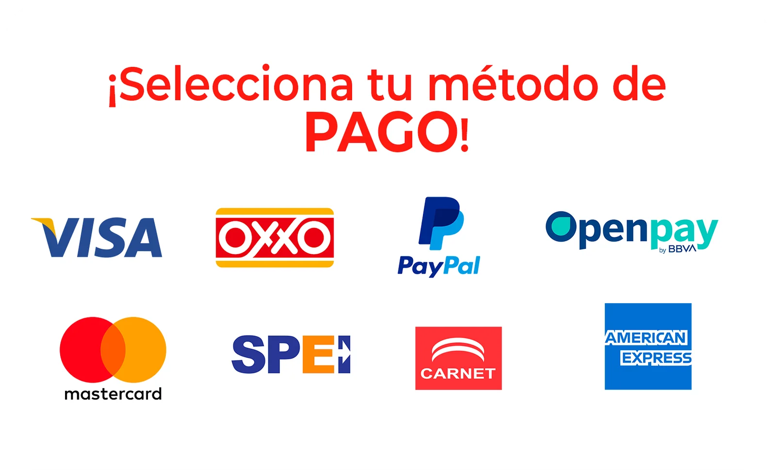 Shogun Juguetes en mayoreo formas de pago