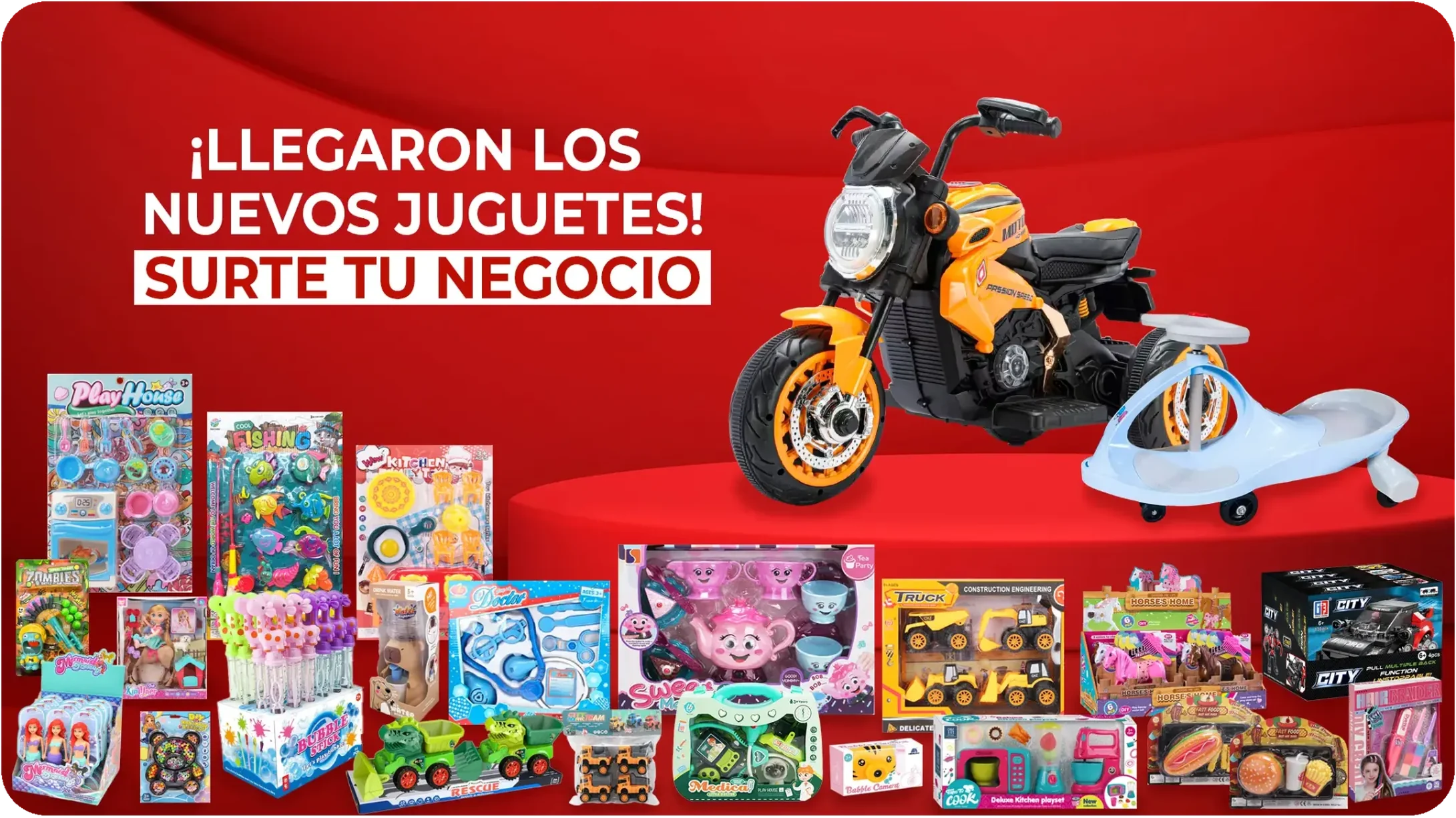 Shogun Juguetes Mayoreo Banner hero section